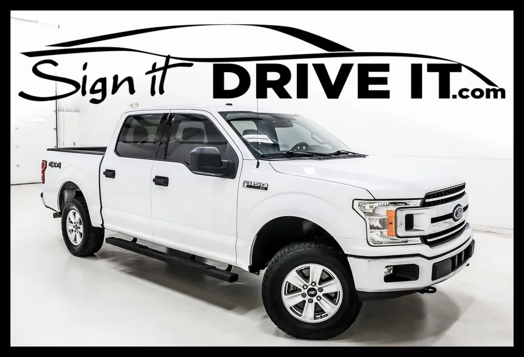 White 2018 Ford F-150 XLT for sale in Denton, TX