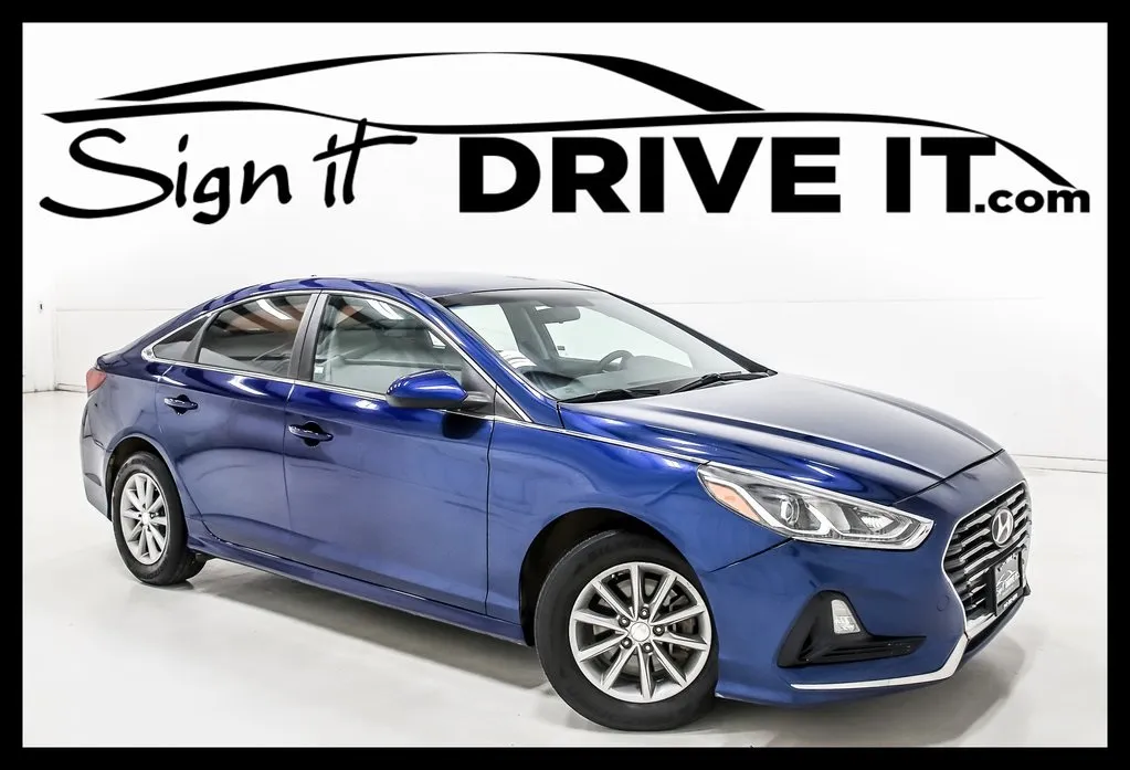 Blue 2018 Hyundai Sonata SE for sale in Denton, TX