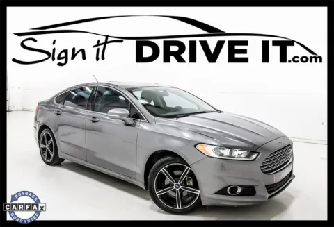Gray 2014 Ford Fusion SE for sale in Denton, TX
