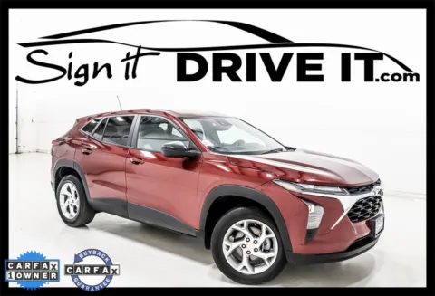 Red 2025 Chevrolet Trax LS for sale in Denton, TX