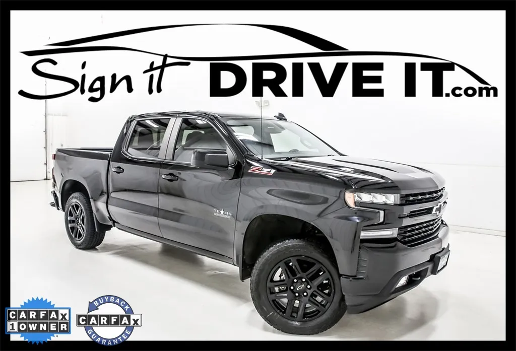 Black 2020 Chevrolet Silverado 1500 RST for sale in Denton, TX