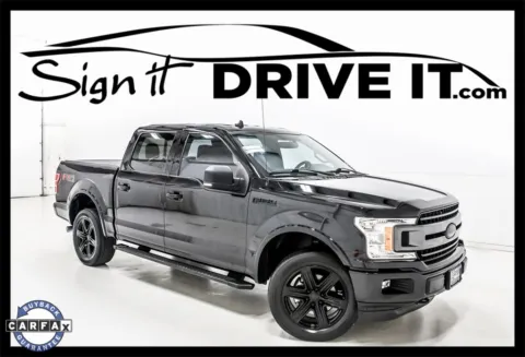 Black 2018 Ford F-150 XLT for sale in Denton, TX