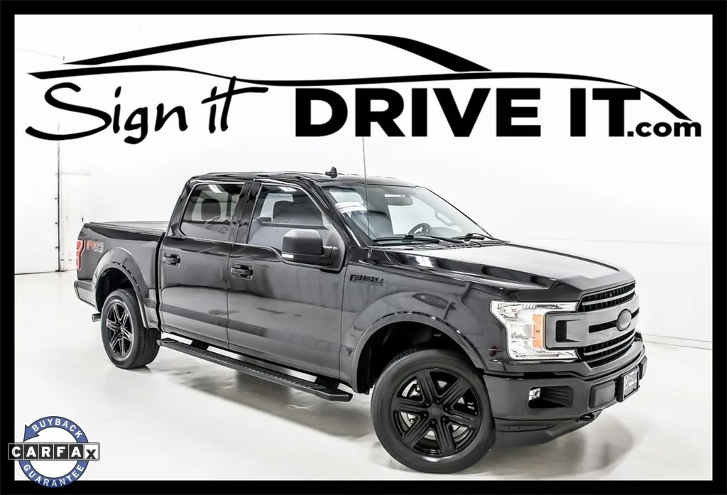 Black 2018 Ford F-150 XLT for sale in Denton, TX