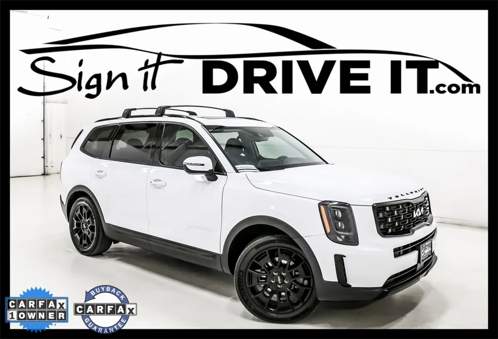 White 2022 Kia Telluride EX for sale in Denton, TX