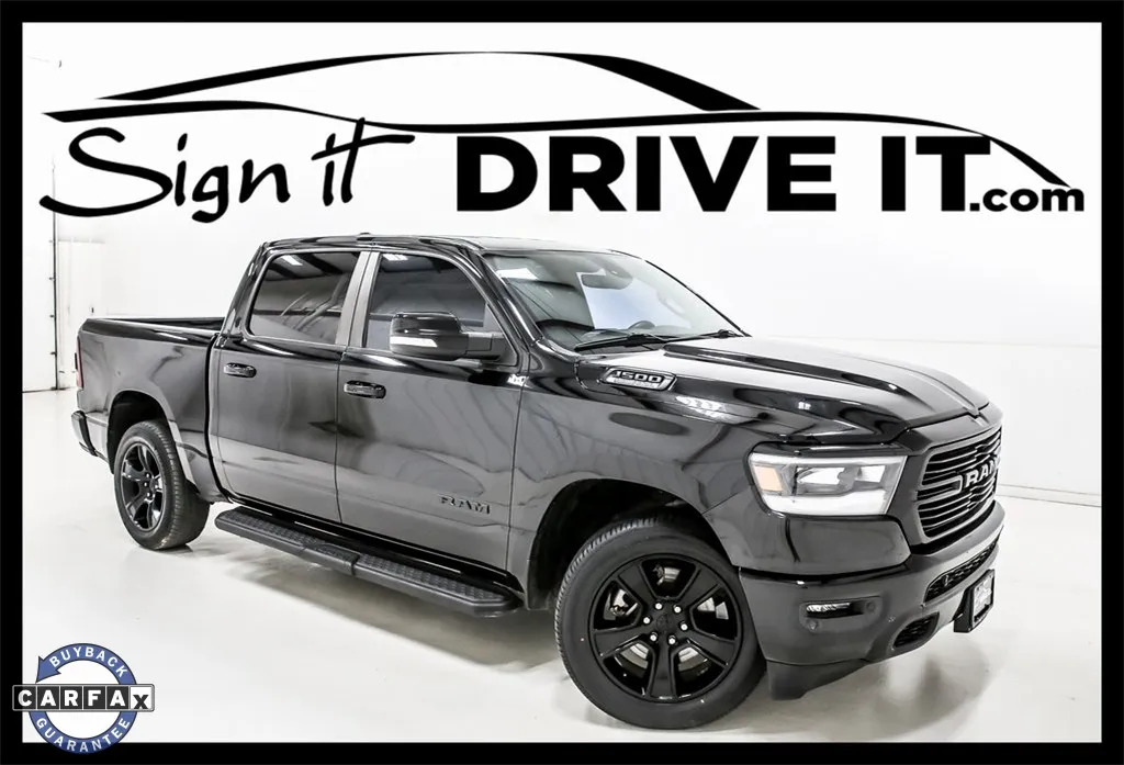 Black 2021 Ram 1500 Big Horn/Lone Star for sale in Denton, TX