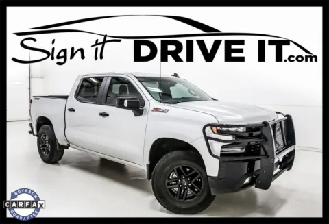 Silver 2020 Chevrolet Silverado 1500 LT Trail Boss for sale in Denton, TX
