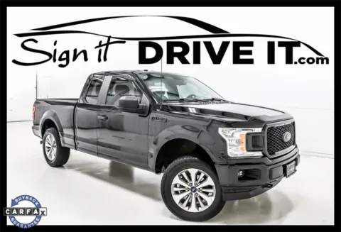 Black 2018 Ford F-150 XL for sale in Denton, TX