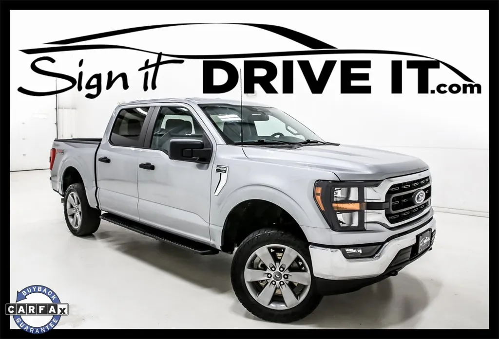Silver 2023 Ford F-150 XLT for sale in Denton, TX