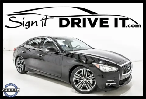 Black 2015 INFINITI Q50 Sport for sale in Denton, TX