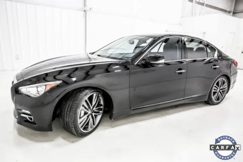 Another view of 2015 INFINITI Q50 Sport for sale in Denton, TX at Sign It Drive It