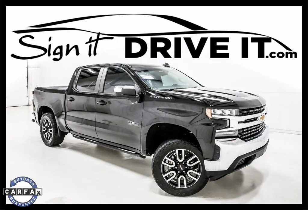 Black 2022 Chevrolet Silverado 1500 LTD LT for sale in Denton, TX