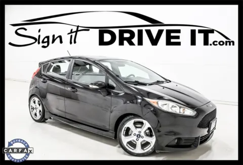 Black 2015 Ford Fiesta ST for sale in Denton, TX