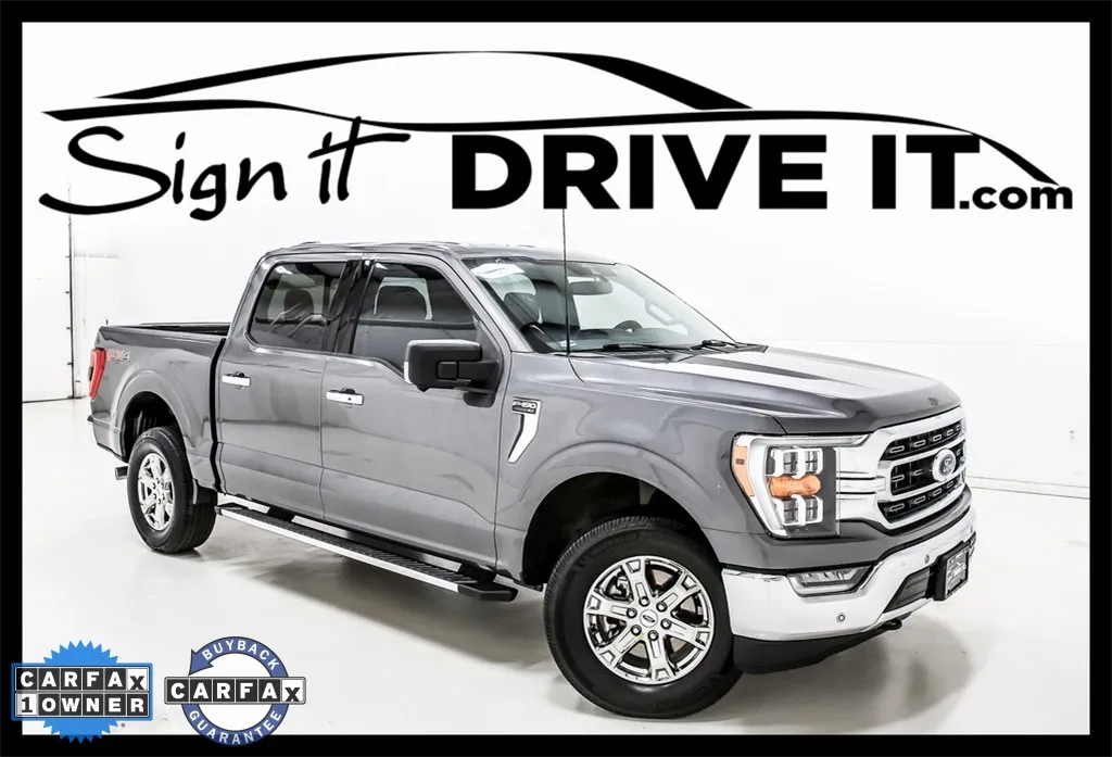 Gray 2022 Ford F-150 XLT for sale in Denton, TX