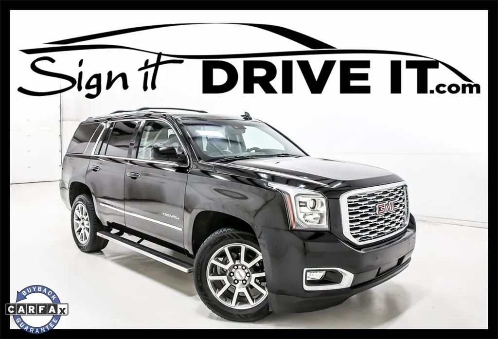 Black 2018 GMC Yukon Denali for sale in Denton, TX