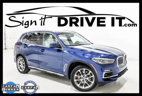 Blue 2020 BMW X5 sDrive40i for sale in Denton, TX
