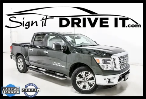 Green 2019 Nissan Titan SL for sale in Denton, TX