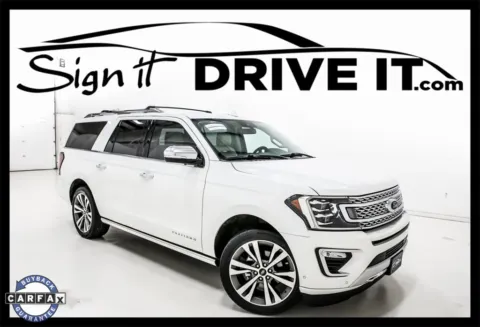 White 2020 Ford Expedition Max Platinum for sale in Denton, TX