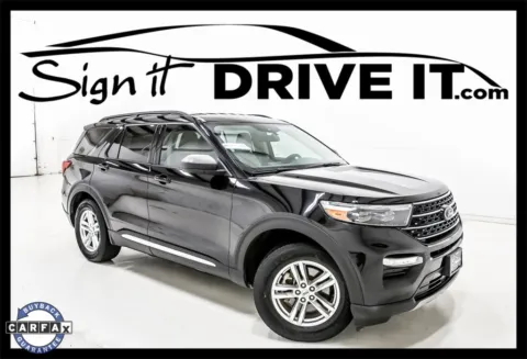 Black 2020 Ford Explorer XLT for sale in Denton, TX