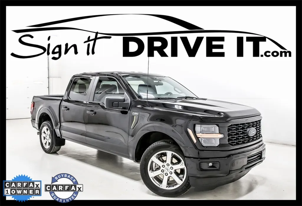 Black 2024 Ford F-150 STX for sale in Denton, TX