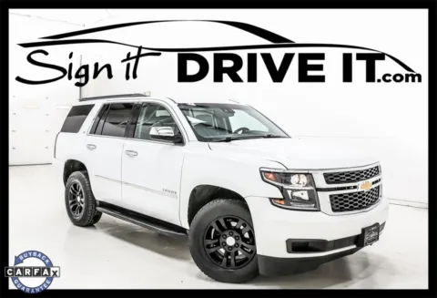 White 2019 Chevrolet Tahoe LT for sale in Denton, TX