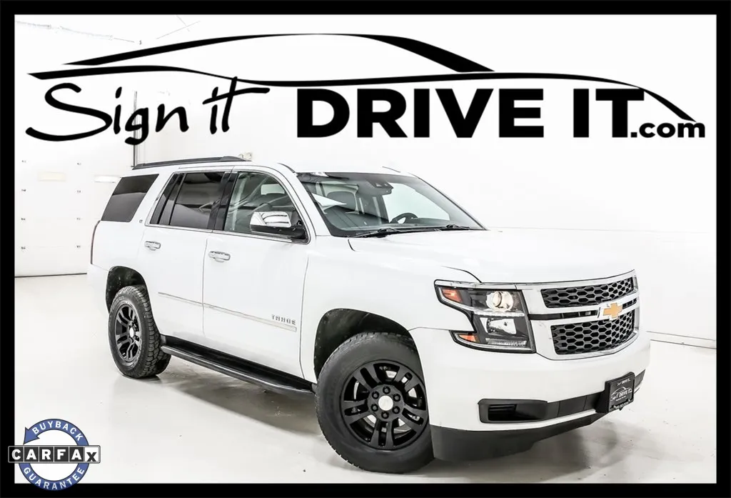 White 2019 Chevrolet Tahoe LT for sale in Denton, TX