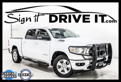 White 2021 Ram 1500 Big Horn/Lone Star for sale in Denton, TX
