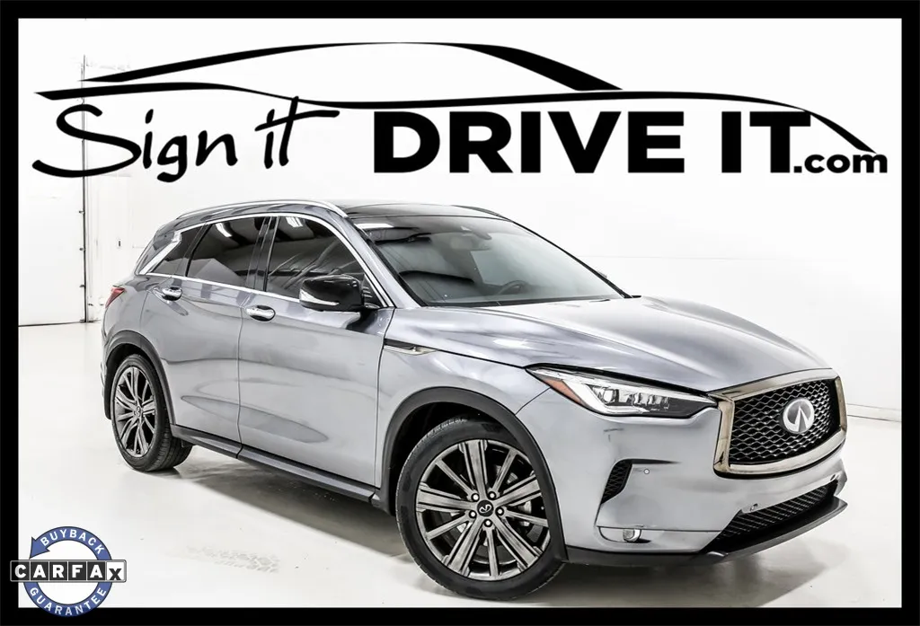 Gray 2020 INFINITI QX50 ESSENTIAL for sale in Denton, TX