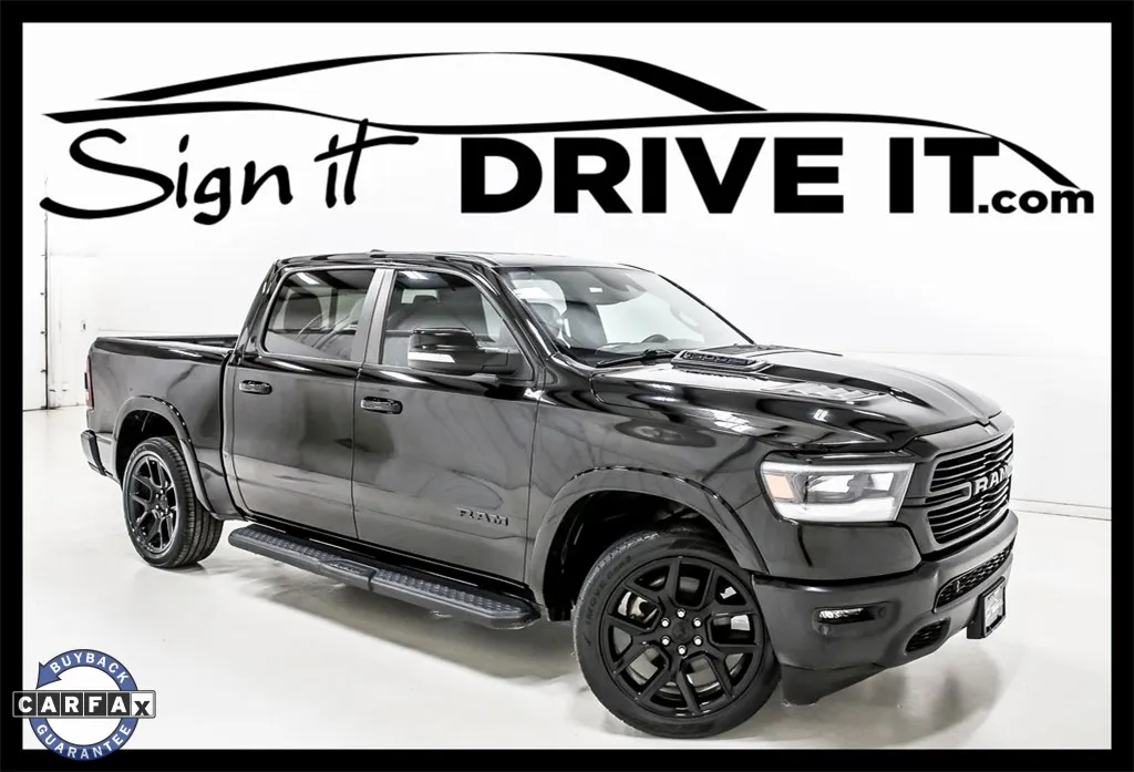 Black 2021 Ram 1500 Laramie for sale in Denton, TX
