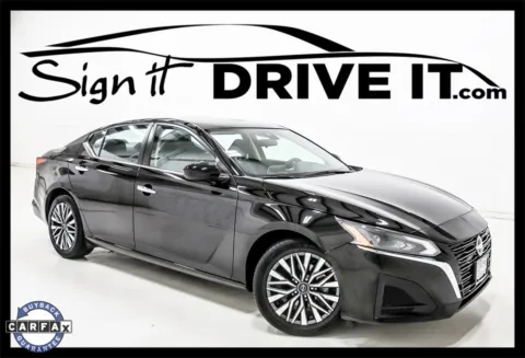 Black 2023 Nissan Altima 2.5 SV for sale in Denton, TX