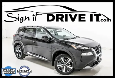 Black 2022 Nissan Rogue SL for sale in Denton, TX