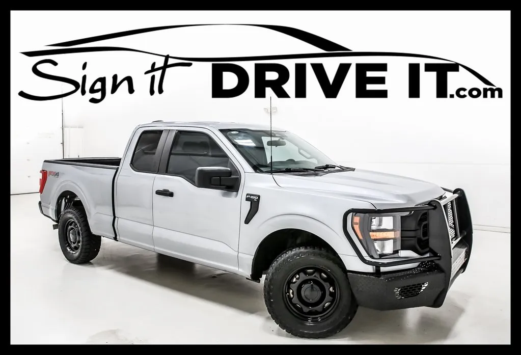 Silver 2023 Ford F-150 XL for sale in Denton, TX