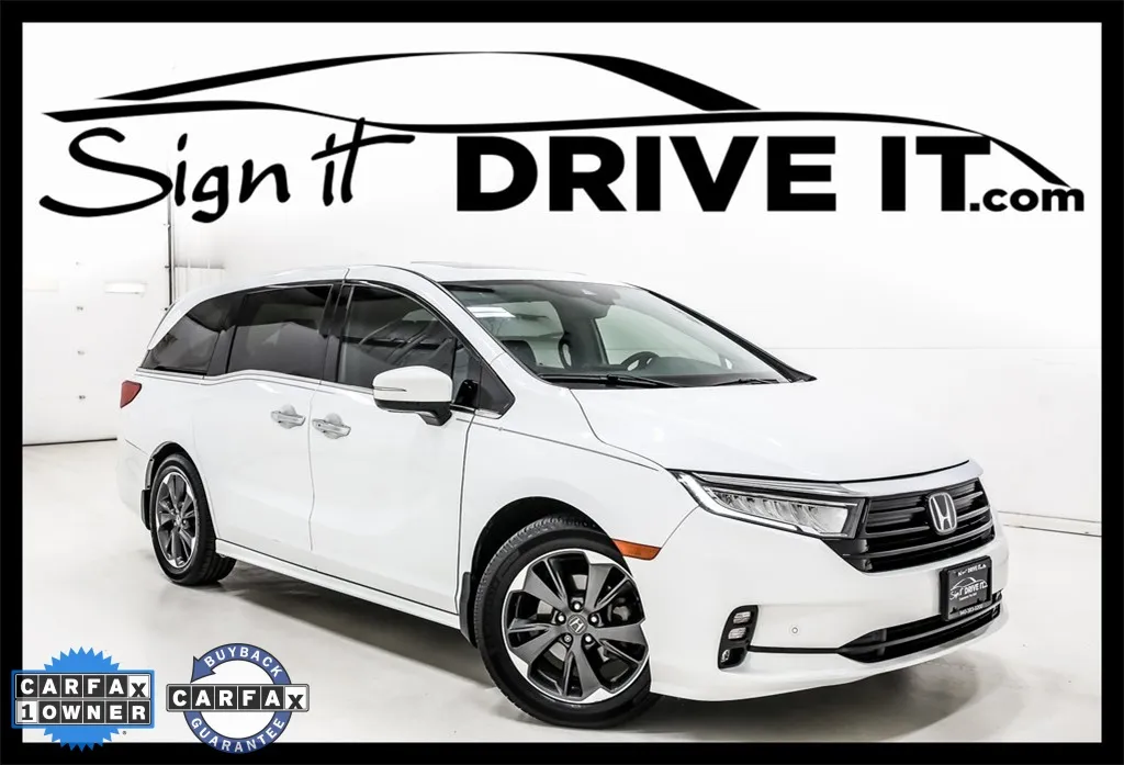 White 2022 Honda Odyssey Elite for sale in Denton, TX