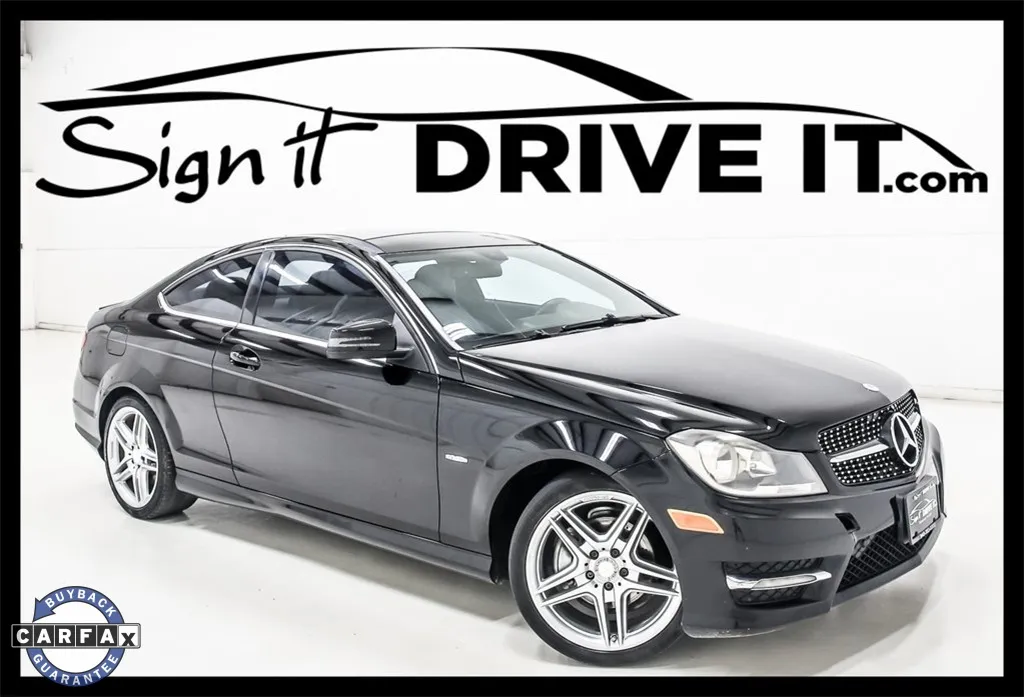 Black 2012 Mercedes-Benz C-Class C 250 for sale in Denton, TX