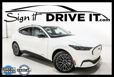 White 2025 Ford Mustang Mach-E Premium for sale in Denton, TX