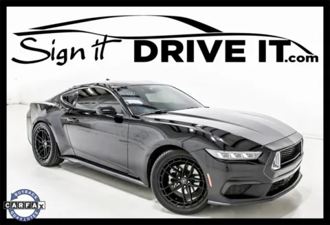 Black 2024 Ford Mustang EcoBoost for sale in Denton, TX