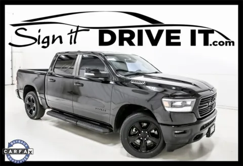 Black 2021 Ram 1500 Big Horn/Lone Star for sale in Denton, TX