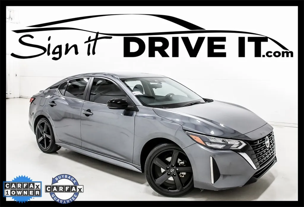 Gray 2024 Nissan Sentra SR for sale in Denton, TX