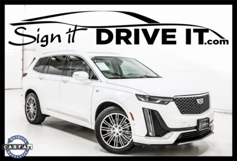 White 2020 Cadillac XT6 Premium Luxury for sale in Denton, TX