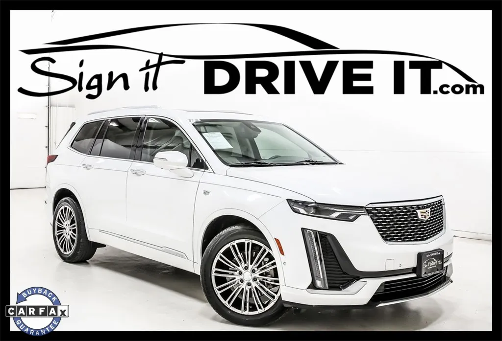 White 2020 Cadillac XT6 Premium Luxury for sale in Denton, TX