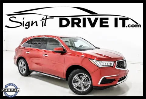Red 2020 Acura MDX 3.5L for sale in Denton, TX