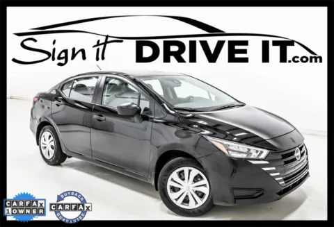 Black 2025 Nissan Versa 1.6 S for sale in Denton, TX