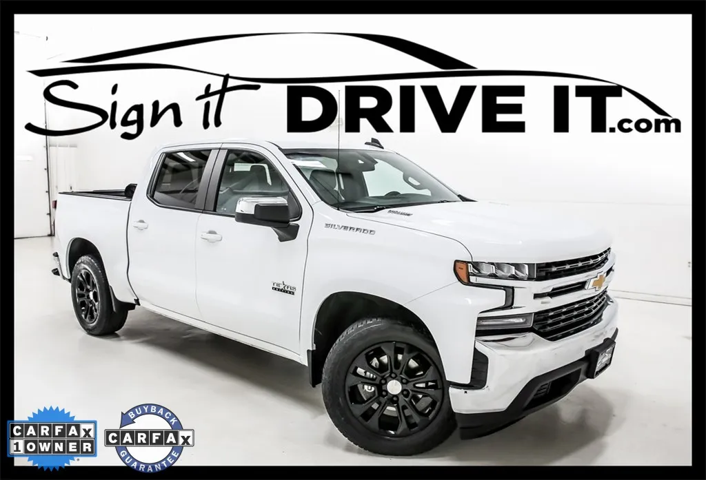 White 2021 Chevrolet Silverado 1500 LT for sale in Denton, TX