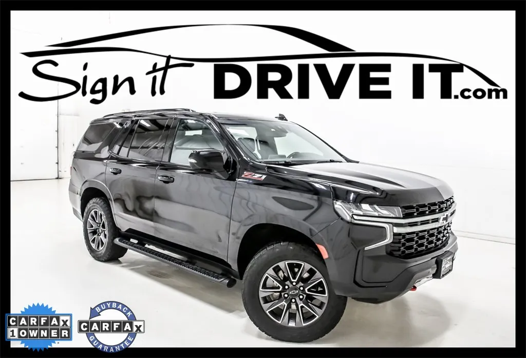 Black 2021 Chevrolet Tahoe Z71 for sale in Denton, TX