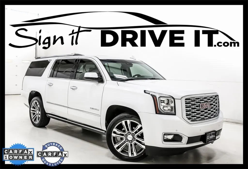 White 2019 GMC Yukon XL Denali for sale in Denton, TX