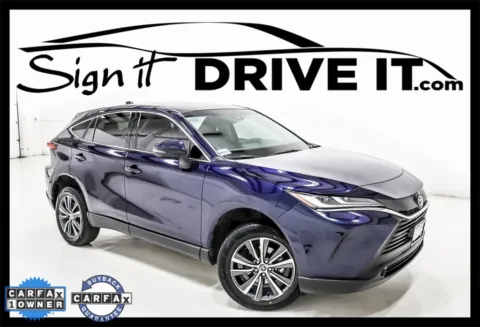 Blue 2023 Toyota Venza LE for sale in Denton, TX