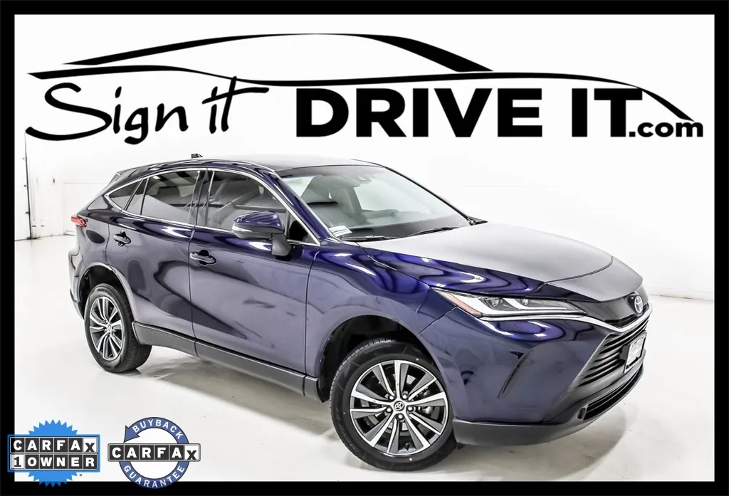 Blue 2023 Toyota Venza LE for sale in Denton, TX