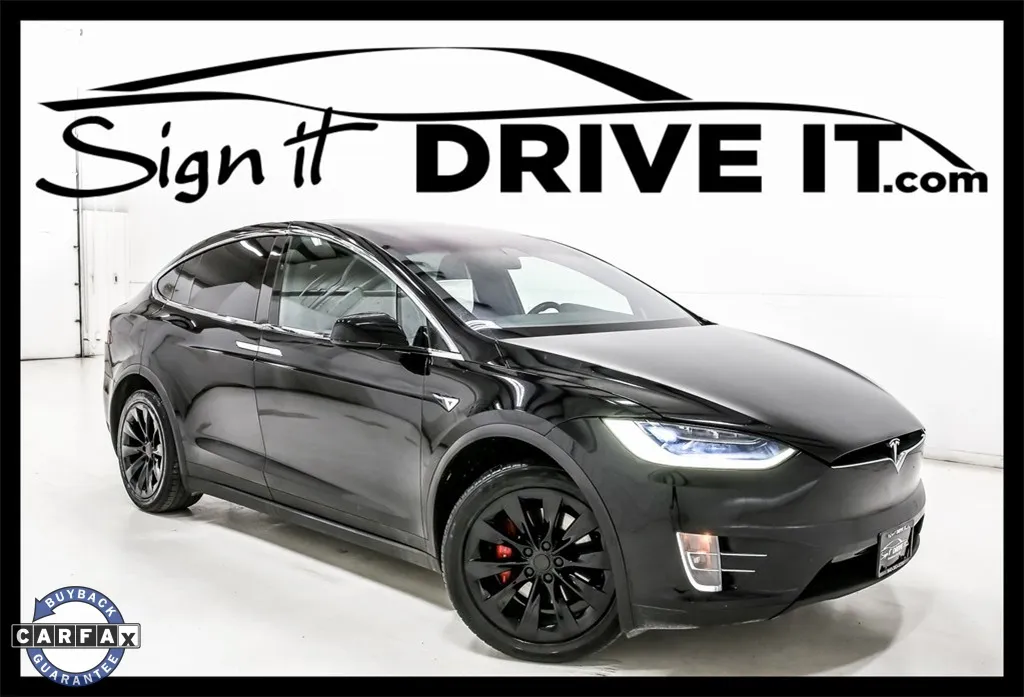 Black 2018 Tesla Model X 75D for sale in Denton, TX