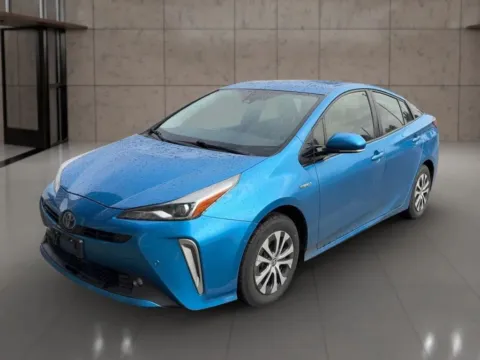 Blue 2019 Toyota Prius LE Hatchback 4D for sale in Dallas, OR