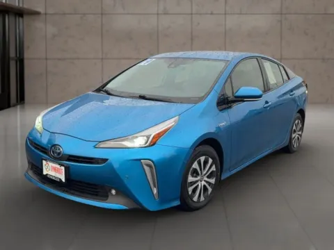 Blue 2019 Toyota Prius LE Hatchback 4D for sale in Dallas, OR