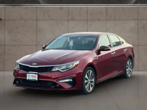 Red 2019 Kia Optima S Sedan 4D for sale in Dallas, OR
